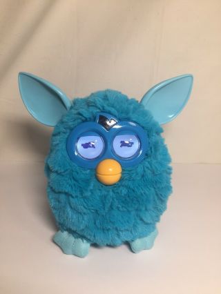 Hasbro Furby 2012 Teal Blue (batteries Not)