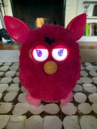 Hasbro Furby Boom Pink 2012 Interactive Pet Toy 2