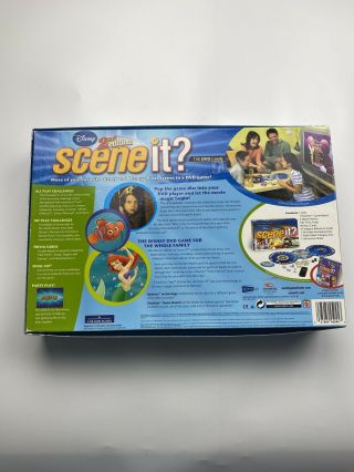 Disney Scene It 2nd Edition DVD Game Complete In The Box 3