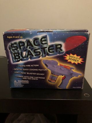 Space Blaster Disc Shooter 1998 Min Yin Toys with Foam Disks 3