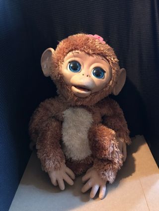 Hasbro Furreal Friends Cuddles My Giggly Monkey Interactive Pet 2012