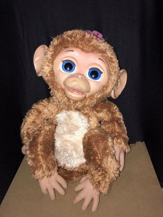 Hasbro FurReal Friends Cuddles My Giggly Monkey Interactive Pet 2012 2