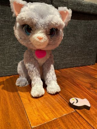 Furreal Friends Bootsie Interactive Kitty Cat Hasbro Plush Toy Fur Real Pet