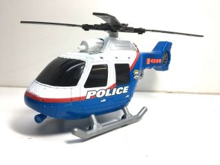Toy State 14 " Road Rippers Rush And Rescue Police And Fire - Police Helicopter