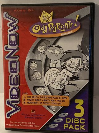 The Fairly Oddparents Volume 2 | 3 - Disc Pack For Videonow Personal Video Player