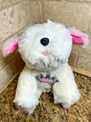 Little Live Pets Tiara Dog White Pink Puppy