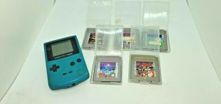 Vintage Nintendo Game Boy Color Hand Held Game 5 Games