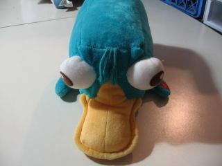 12 " Plush Perry The Platypus Doll,  From Phineas & Ferb,  Makes Noise,  Good Cond.