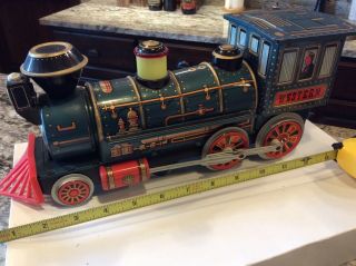 Vintage Tin Toy Train (japan) Battery Operated == Shape