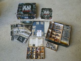 Dead Of Winter: The Long Night (board Game) W/ Wood Inserts Standalone Complete
