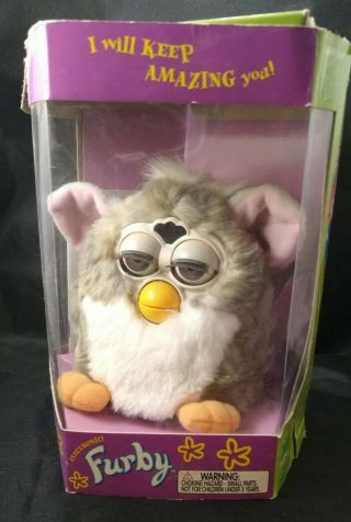 Furby Grey Tiger Electronics Interactive Toy 70 - 800