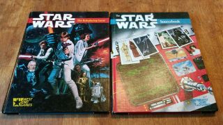 Vintage 1987 West End Games Star Wars The Roleplaying Game & Sourcebook Books