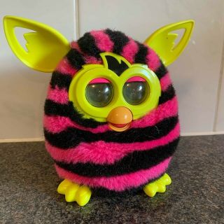 Furby Boom Pink And Black Talking Pet Hasbro