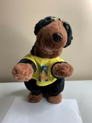 2001 Baha Men Who Let The Dogs Out 14 " Singing Dancing Plush Dog