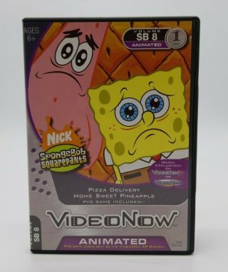 Videonow Pvd Disc Nick Spongebob Squarepants Pizza Delivery Home Sweet Pineapple