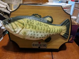Big Mouth Billy Bass Singing Fish - 1999 Gemmy - - - D1