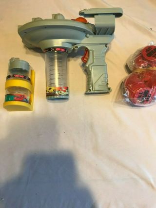 Vintage Space Blaster Disc Shooter 1998 Min Yin My889 With Extra Clip