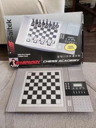 Saitek Kasparov Chess Academy Talking Chess Computer