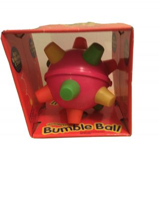 Ertl Bumble Ball Motorized With Box 1992 Vibrates But Doesn’t Bounce