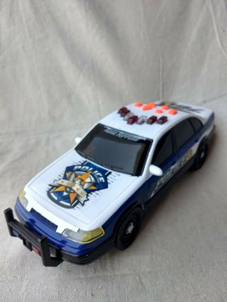Police Car 14 " Road Rippers Light Up Talks Moves Kids Toy Forward Backwards