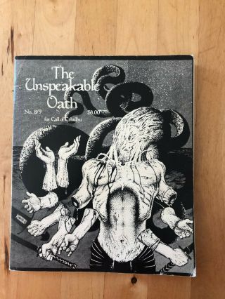 The Unspeakable Oath,  8/9,  1993,  Call Of Cthulhu Rpg,  Articles And Adventures