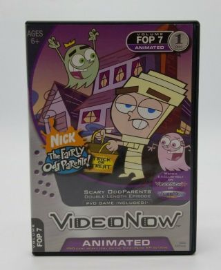 Videonow Pvd Disc Nick The Fairly Oddparents " Scary Oddparents " Double Length