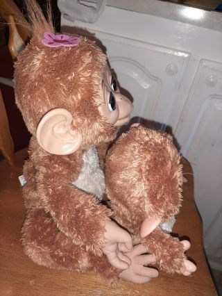 FurReal Friends Cuddles My Giggly Monkey Interactive Plush & Baby Cuddles 2