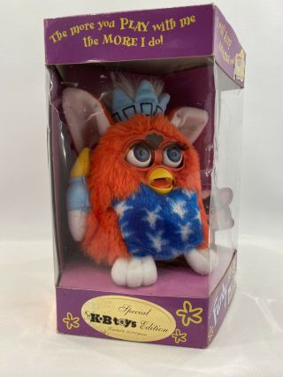 1999 Furby Special Kb Toys Edition Model 70 - 893 Statue Of Liberty
