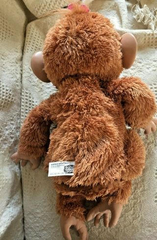 FUR REAL FRIENDS CUDDLES MY GIGGLY MONKEY INTERACTIVE PLUSH 16 