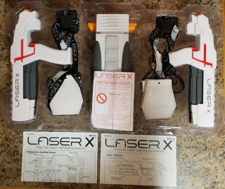 Laser X Laser Tag - Two Players - Gaming Tower And Double Blasters