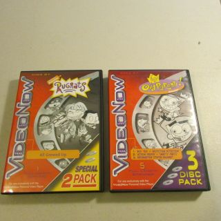 Videonow Rugrats - All Growed Up &,  Odd Parents 3 Disc Pack - Video Discs