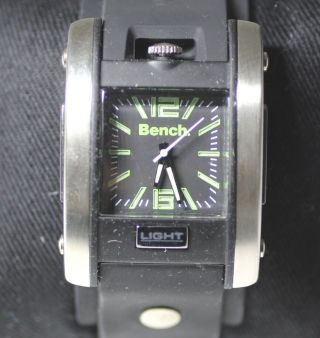 Gents BENCH LIGHT BC0367SLBK Quartz Wristwatch SPARES/REPAIRS - K25 2