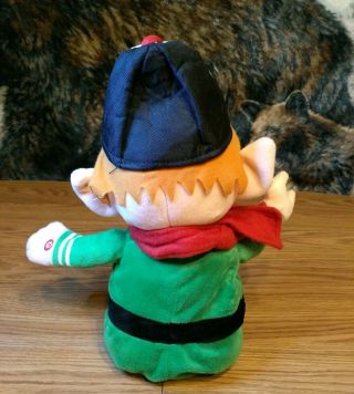 Gemmy Animated Christmas Rapping Notorious Elf Singing Dancing Plush E.  L.  F 3