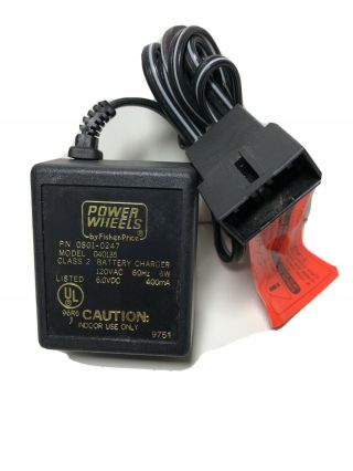 Fisher Price Power Wheels 12 Volt Battery Charger Type H Plug