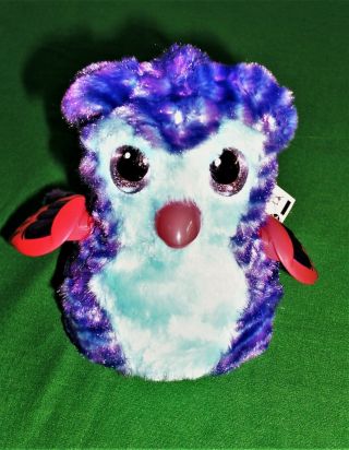 Hatchimals Interactive Fabula Forest Puffatoo Owl Purple Blue Pink Spin Master