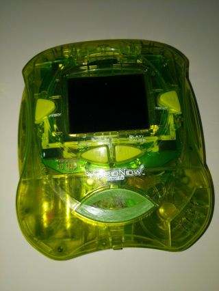 Green Videonow Color Fx Portable Personal Video Player Hasbro