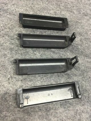 4 Vintage Schaper Stomper Battery Covers
