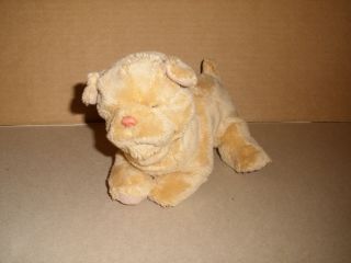 2008 Hasbro Fur Real Friends Born Puppy Tan Interactive Toy 7 In
