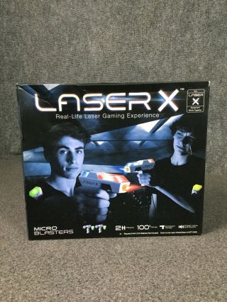 Laser X Two Players Laser Gaming Set Micro Blasters M44b