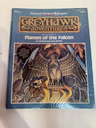 Tsr Greyhawk Flames Of The Falcon Fair By Richard And Anne Brown —