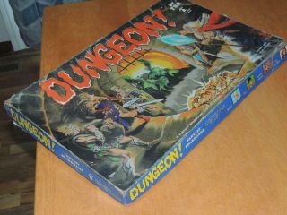 1980 Dungeon Fantasy Board Game By Tsr The Game Wizards 100 Complete 1010
