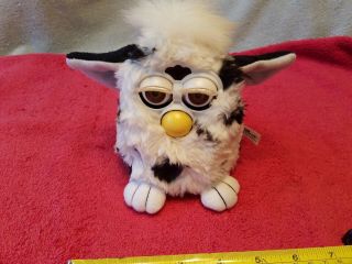 1998 Tiger Electronics Dalmatian Furby With Brown Eyes Model 70 - 800