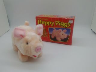 Vtg Happy Piggy Wiggling My Tail Graunt & Snout Battery Operated Pig Toy