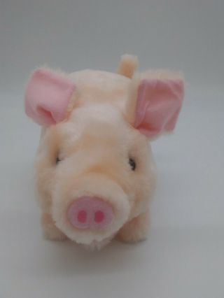 VTG Happy Piggy Wiggling my tail Graunt & Snout Battery Operated Pig Toy 3