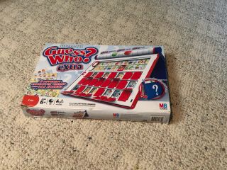 2008 Milton Bradley Electronic Guess Who? Extra Game Everything