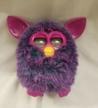 2012 Hasbro Interactive Furby Boom Purple Pink -