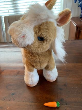 FurReal Friends Butterscotch My Show Pony 16” Interactive Horse Hasbro W Carrot 2