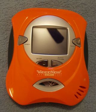Orange Videonow Color Fx Portable Personal Video Player Hasbro