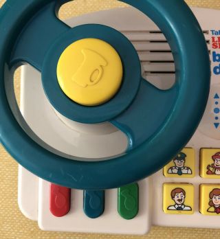 Vintage VTECH Talking Little Smart Baby Driver Interactive Learning Toy 3