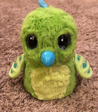 Hatchimals Draggle Green Dragon Electronic Interactive Plush Toy Spin Master